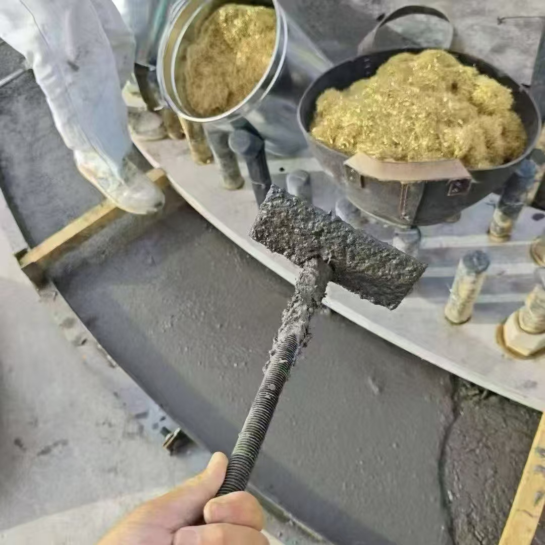 沂水C120钢纤维高强无收灌浆料 轧机压缩机汽轮机发电机锻压设备底座灌浆材料